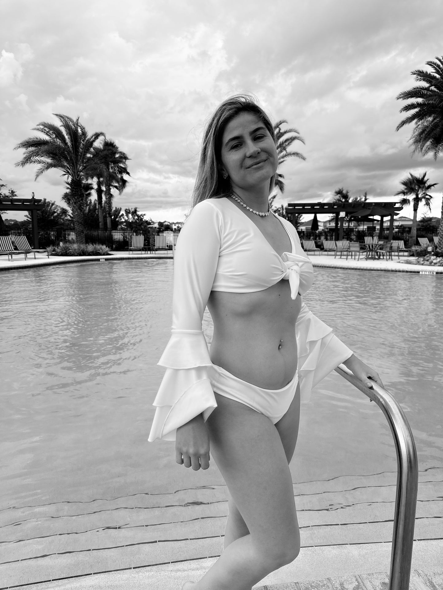 White Bikini Set