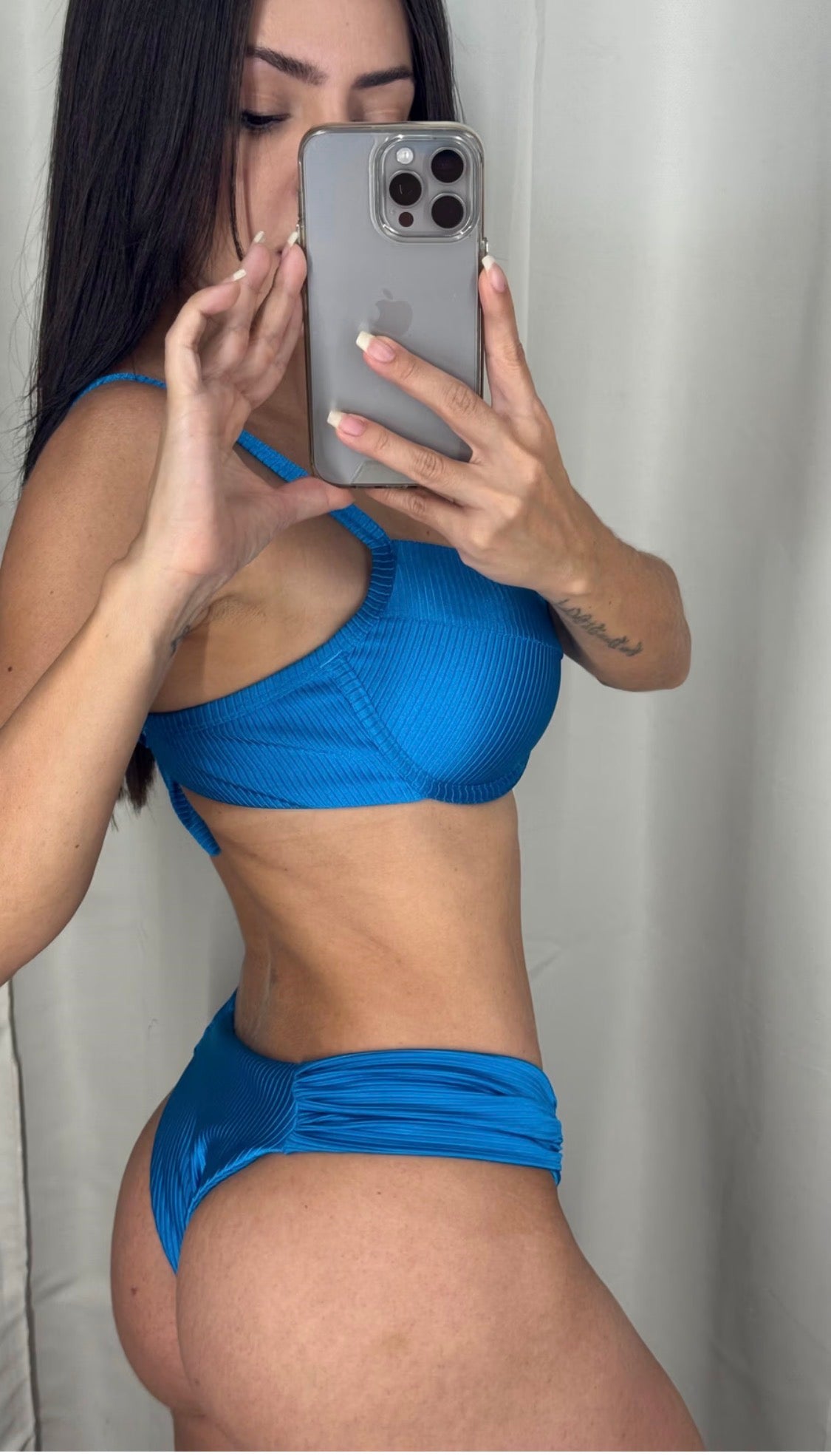 Conjunto Luiza com calcinha Hot Pants (Atol)