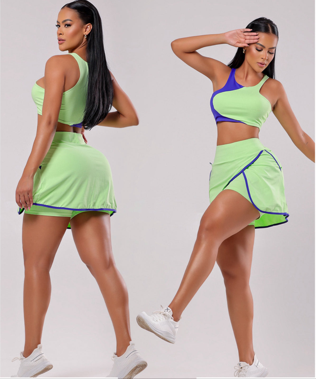 Short skirt set