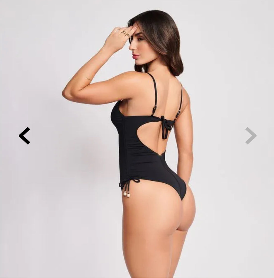 One Piece Maiô Lateral Drapeado