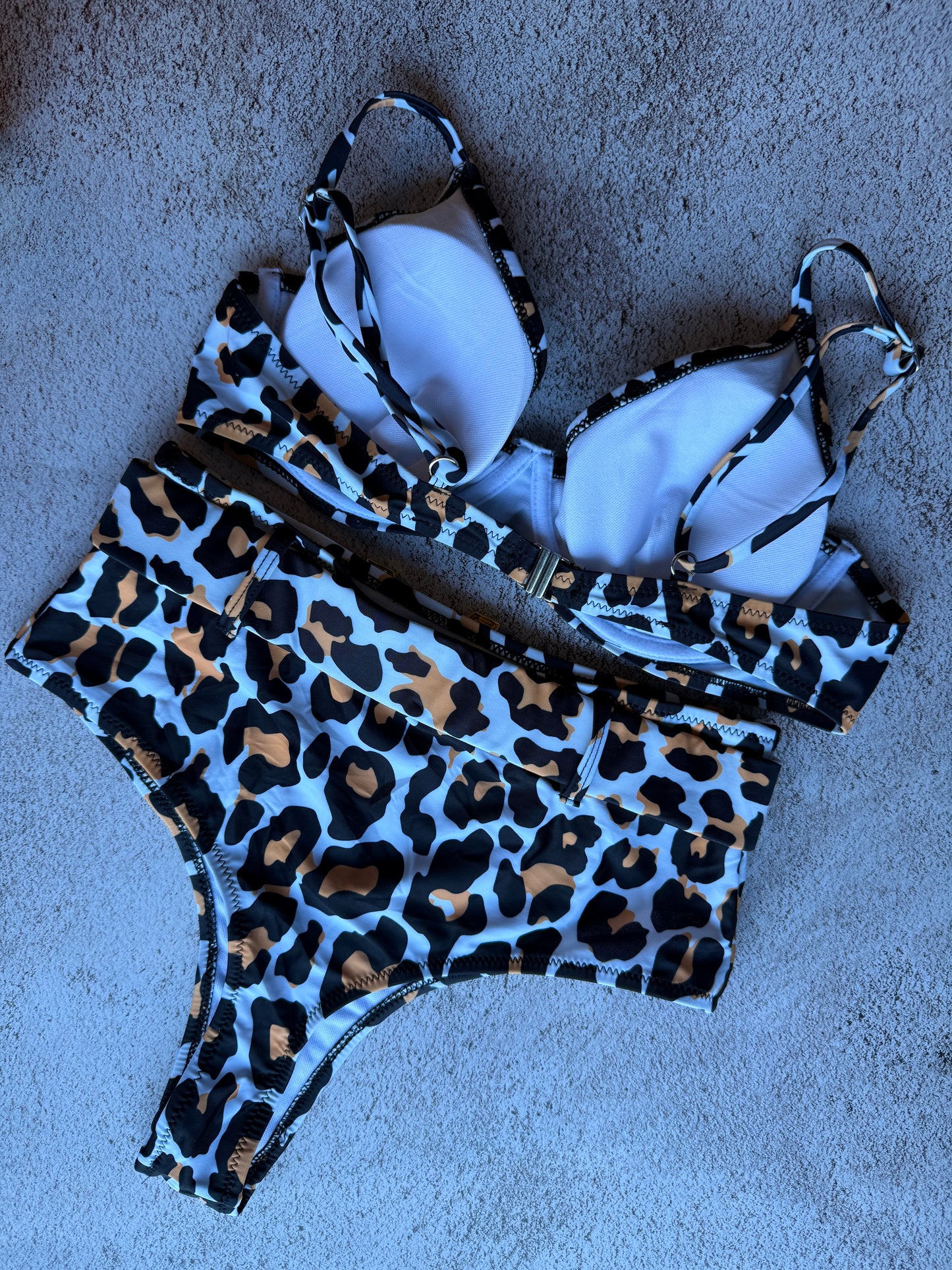Hotpants Bikini Set Animal Print