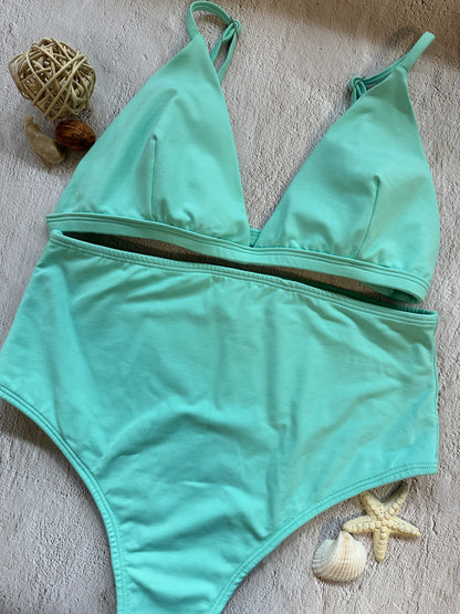 Hotpants Bikini Set Top Triangle