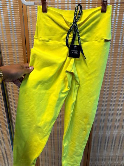 LEGGING HOPE EMPINA AMARELO NEON