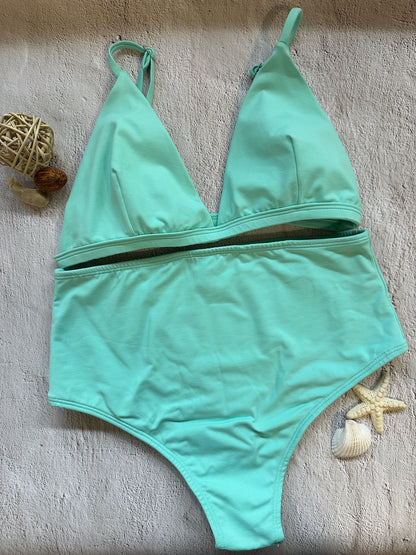 Hotpants Bikini Set Top Triangle