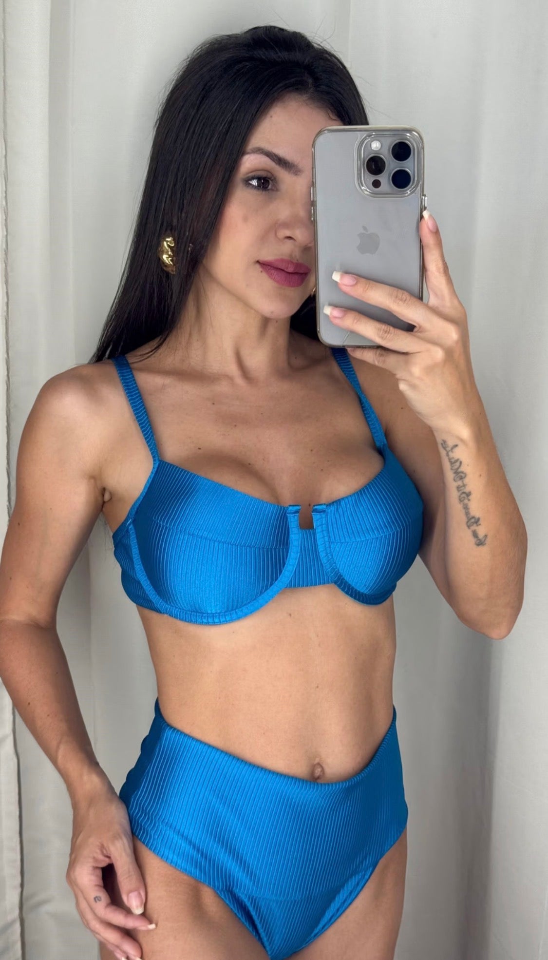 Conjunto Luiza com calcinha Hot Pants (Atol)