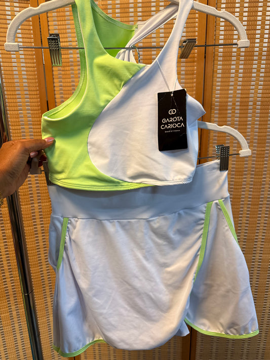 Short skirt set