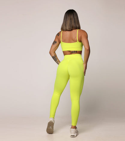 LEGGING HOPE EMPINA AMARELO NEON