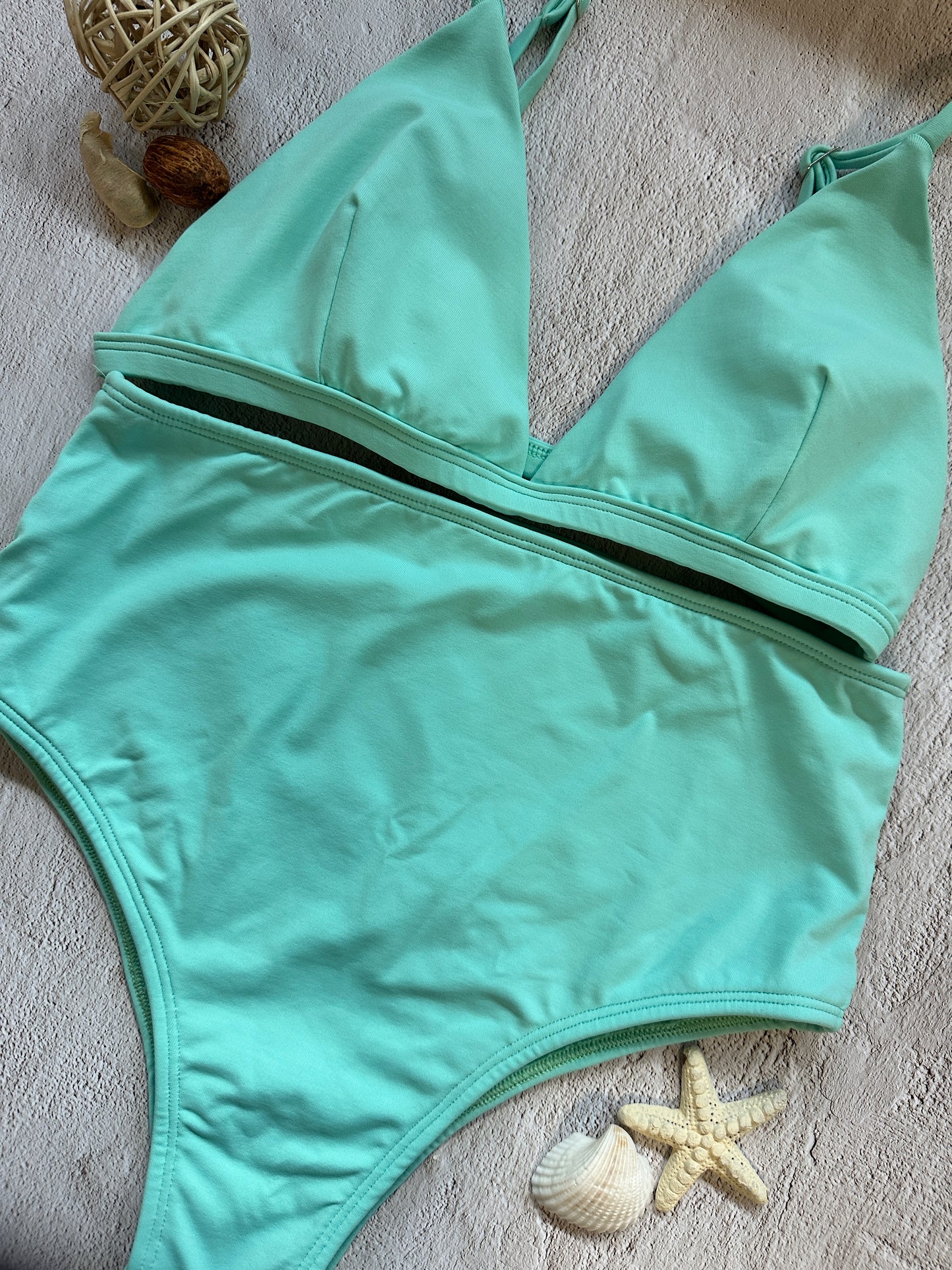 Hotpants Bikini Set Top Triangle