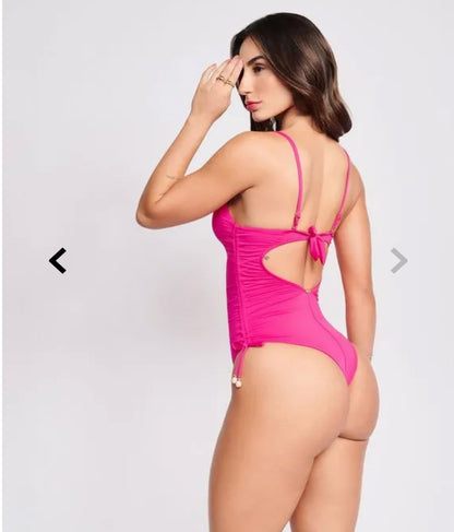 One Piece Maiô Lateral Drapeado